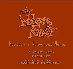 Title Screen